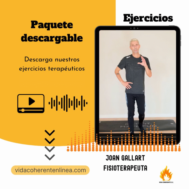Paquete de ejercicios fisioterapéuticos